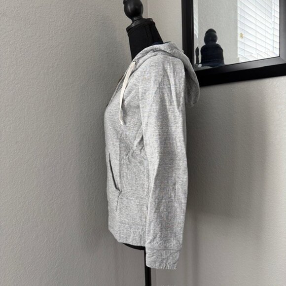 J.CREW Gray Full Zip Hoodie Sweatshirt XS - Picture 5 of 14